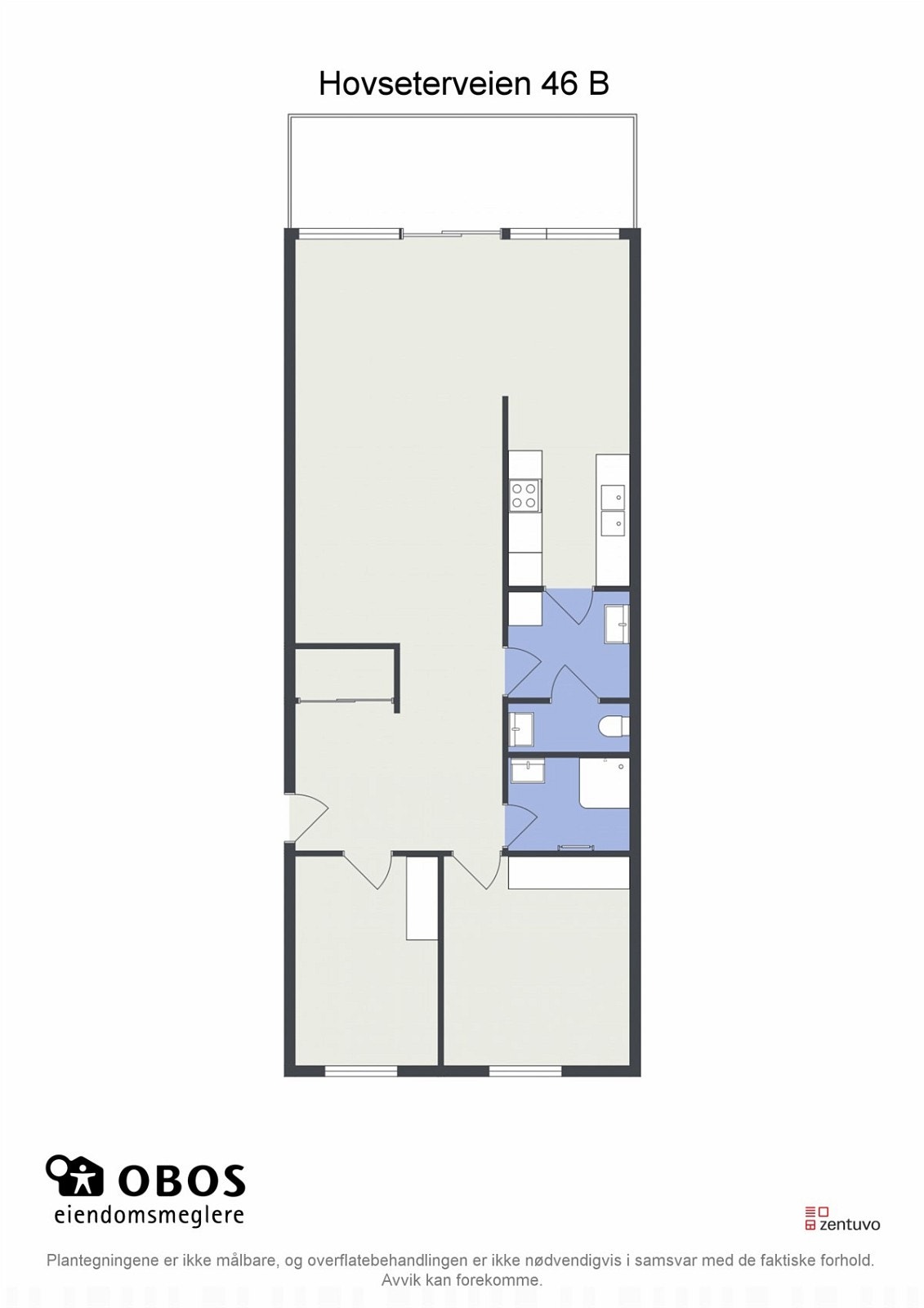 2D plantegning Galleribilde