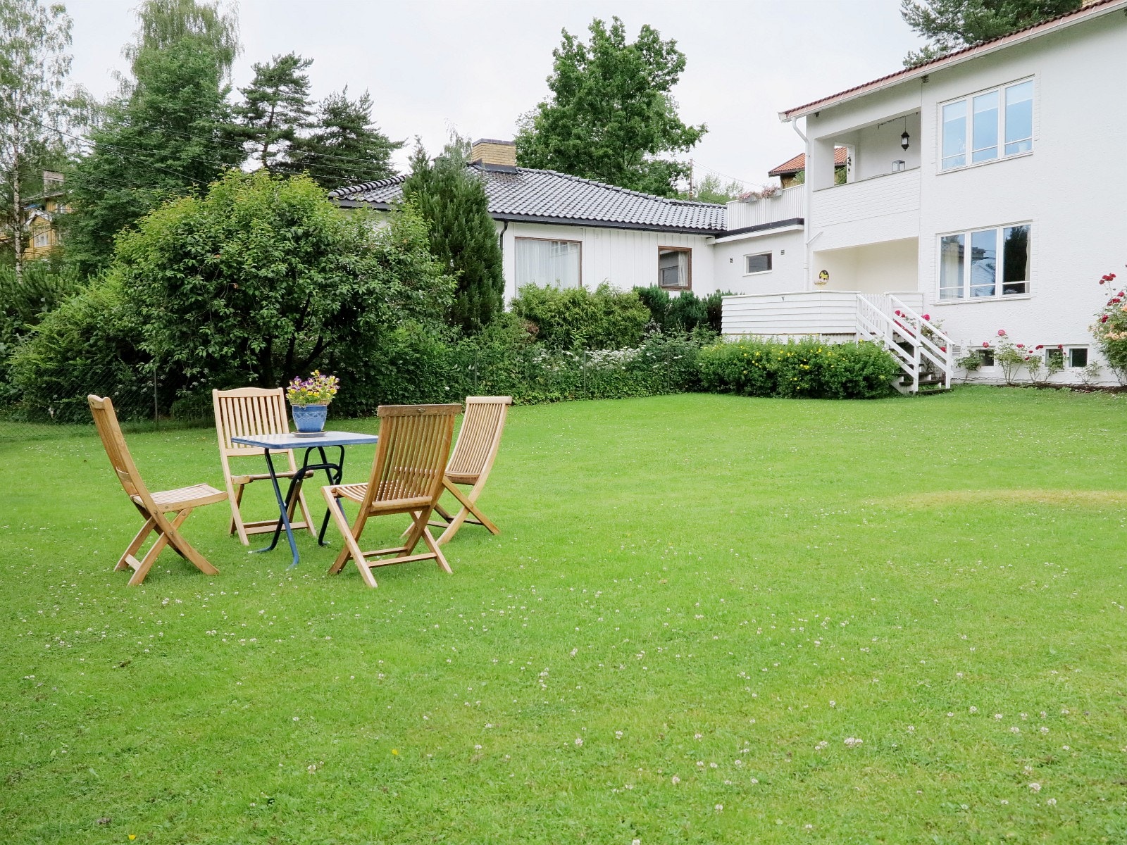 Felles, velstelt hage Galleribilde