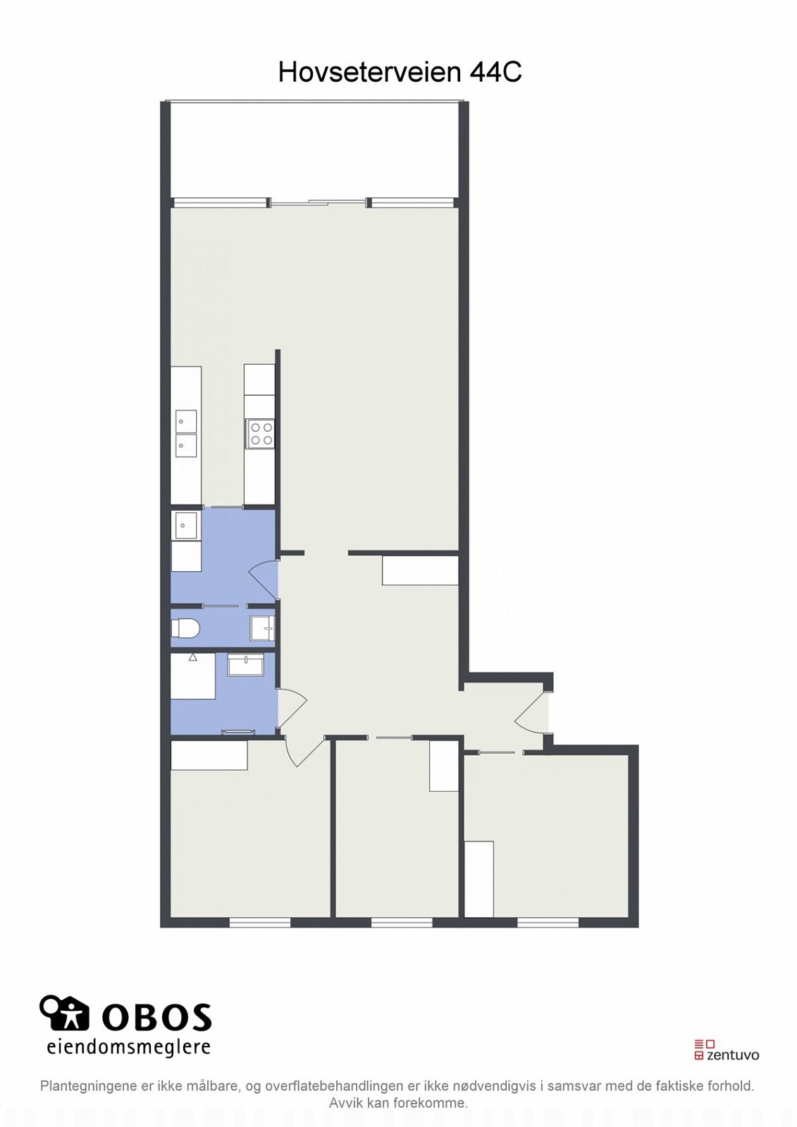 2D plantegning Galleribilde