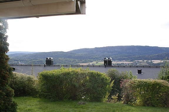 Utsikt fra terrassen Galleribilde