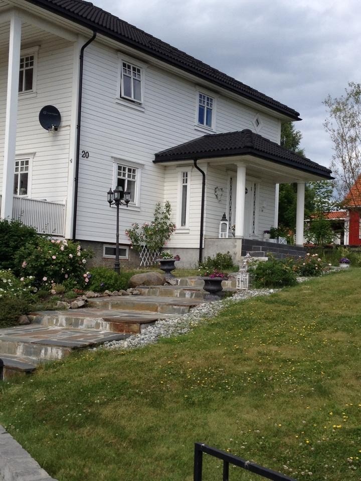 Hus fasade Galleribilde