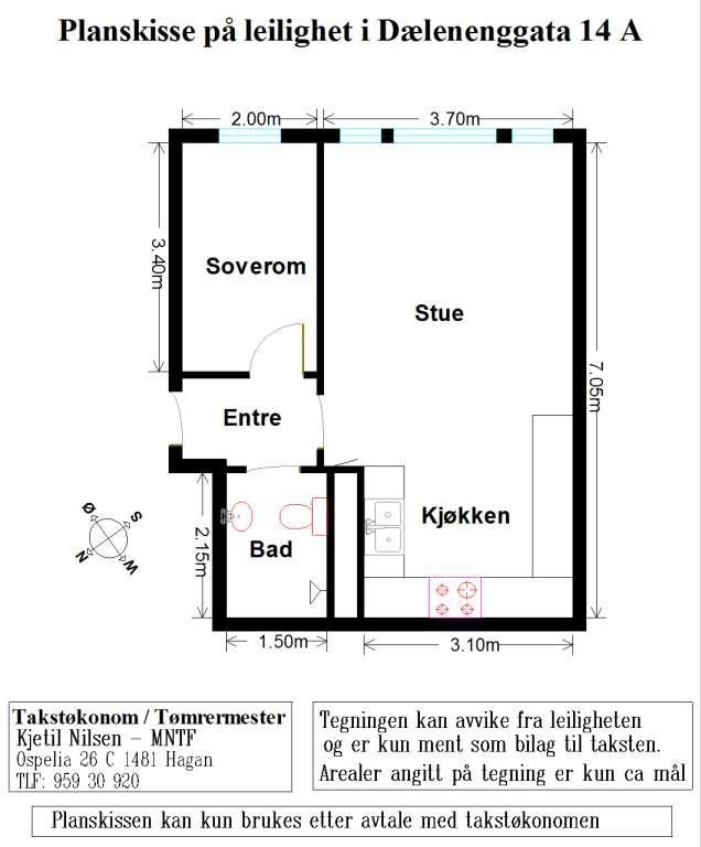 Plantegning. Galleribilde