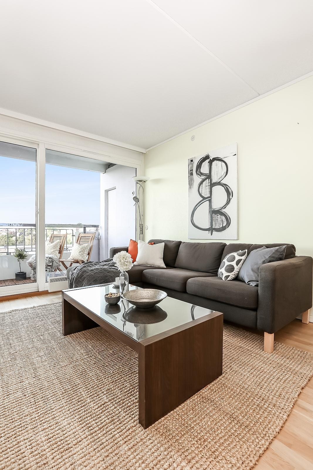 Lys og fin stue Galleribilde