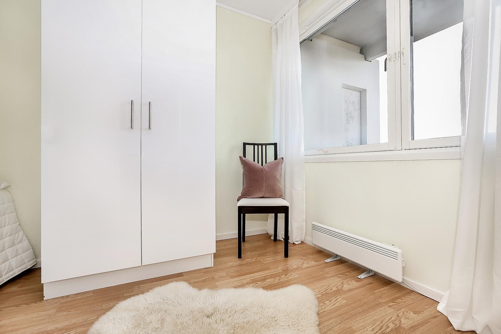 Fint utsyn fra soverommet Galleribilde