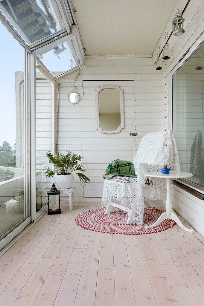 Terrassen ble innglassert i 2005. Galleribilde