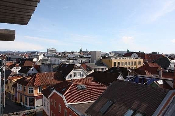 Utsikt balkong Galleribilde