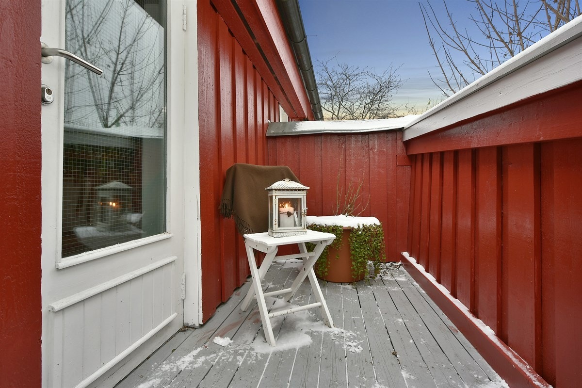 Veranda og inngangspart for boligens 2. entre/etg. Galleribilde