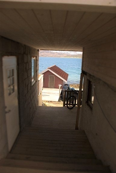 Overbygd inngangsparti Galleribilde