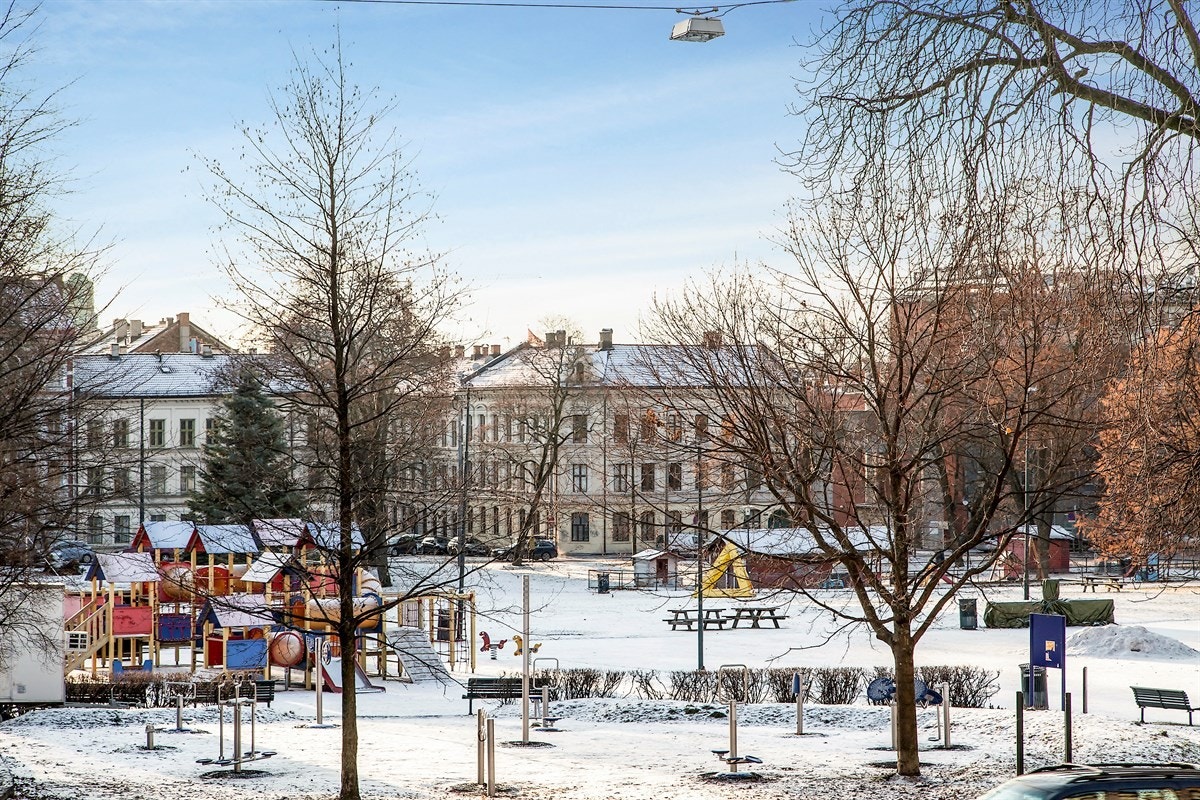 Sofienbergparken med lekeplass Galleribilde