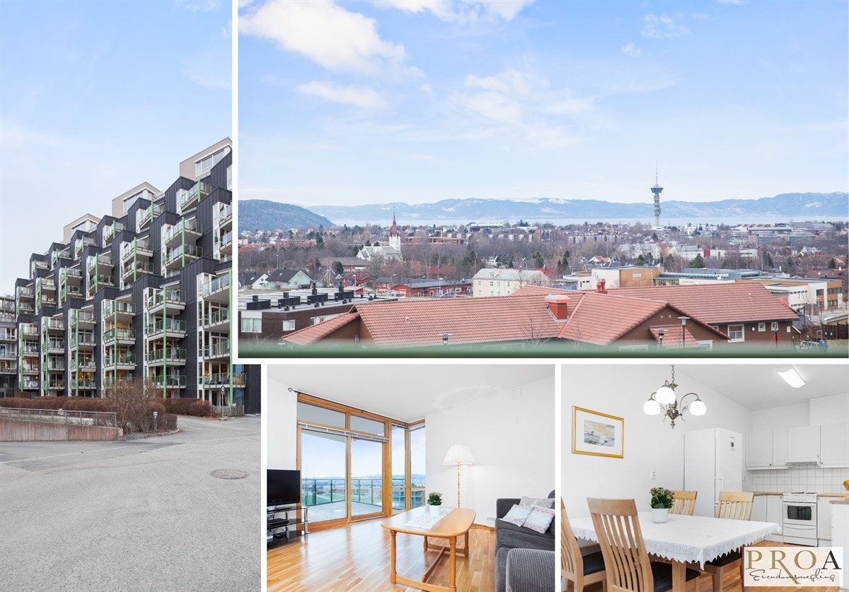 Velkommen på visning av en lys og tiltalende selveierleilighet i Bergheim Amfi! Galleribilde