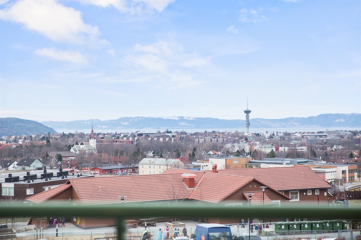 Vid og vakker utsikt. Galleribilde