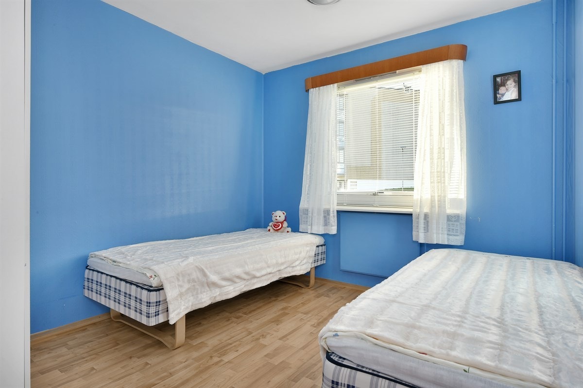 Soverom 2. Rommet er såpass stort at 2 barn kan dele soverommet. Galleribilde