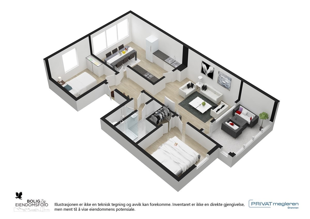 Plantegning. Galleribilde