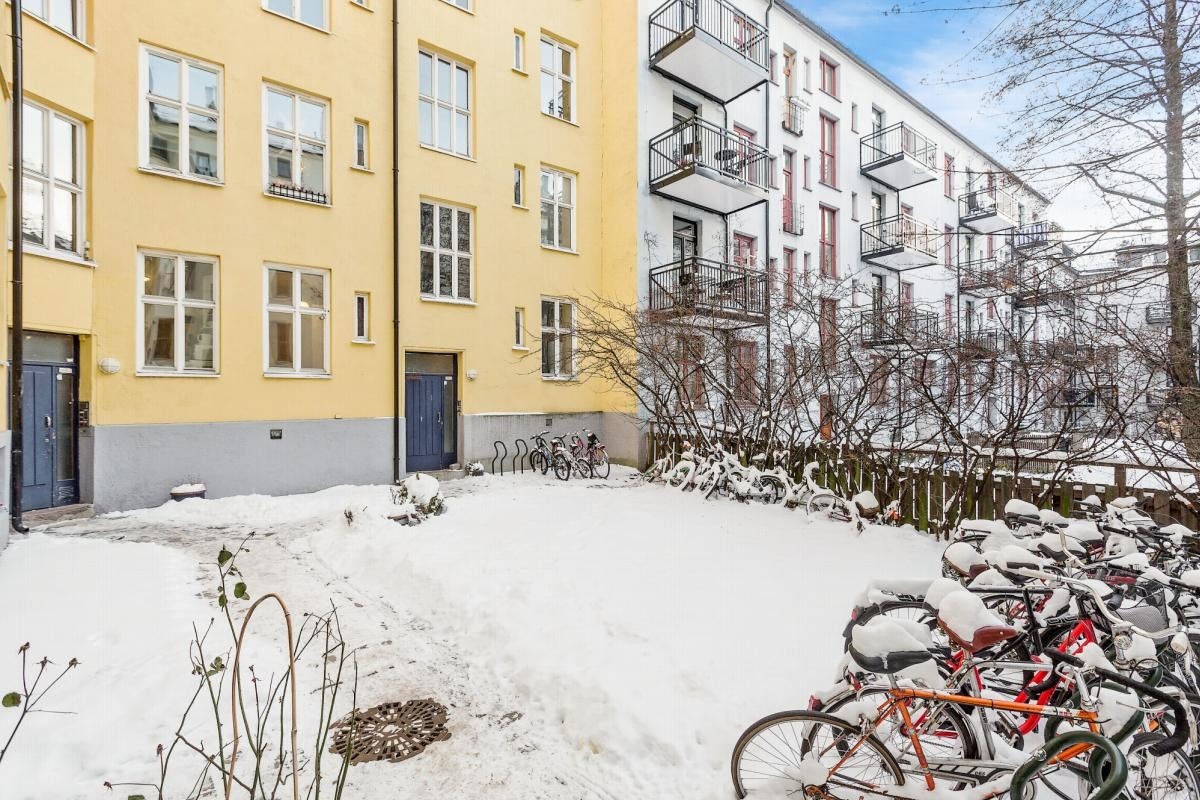 Bakgården. Galleribilde