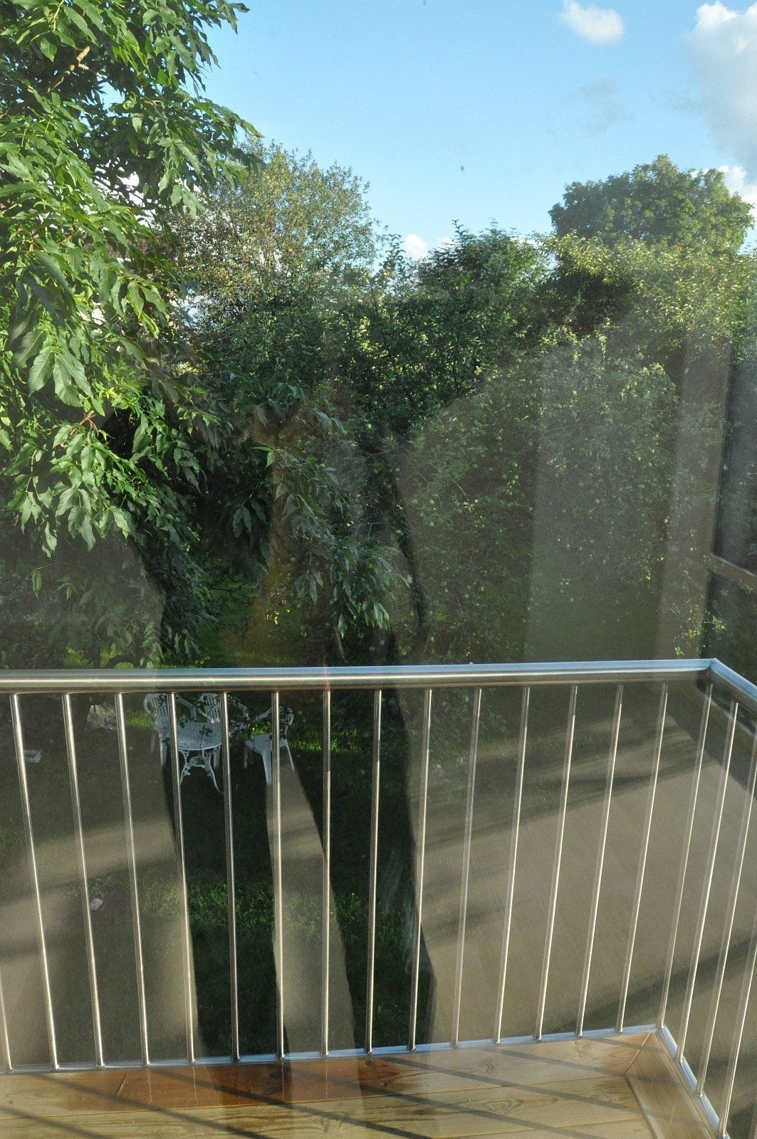 Balkong i sør, fra stue Galleribilde