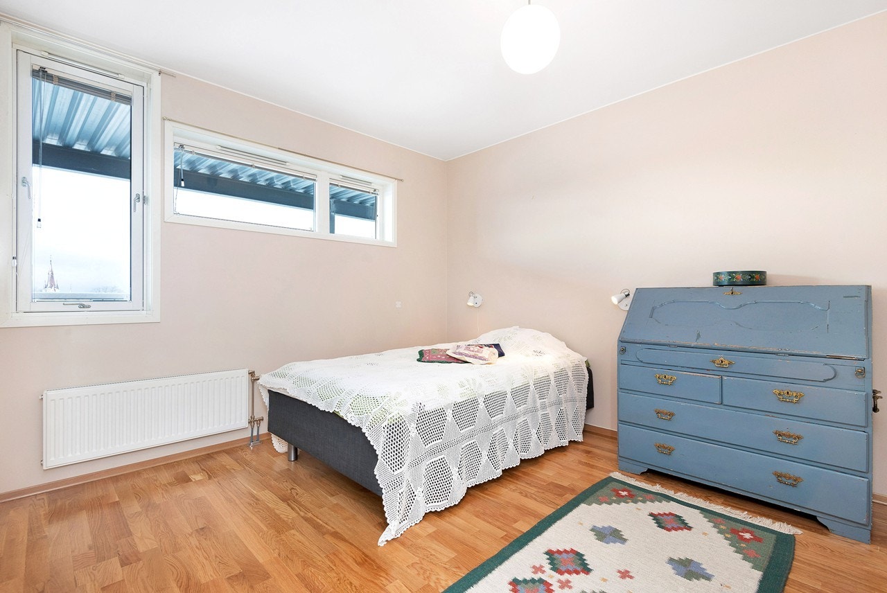 Det er fjernvarme i leiligheten. Dette inngår i de månedlige felleskostnadene Galleribilde