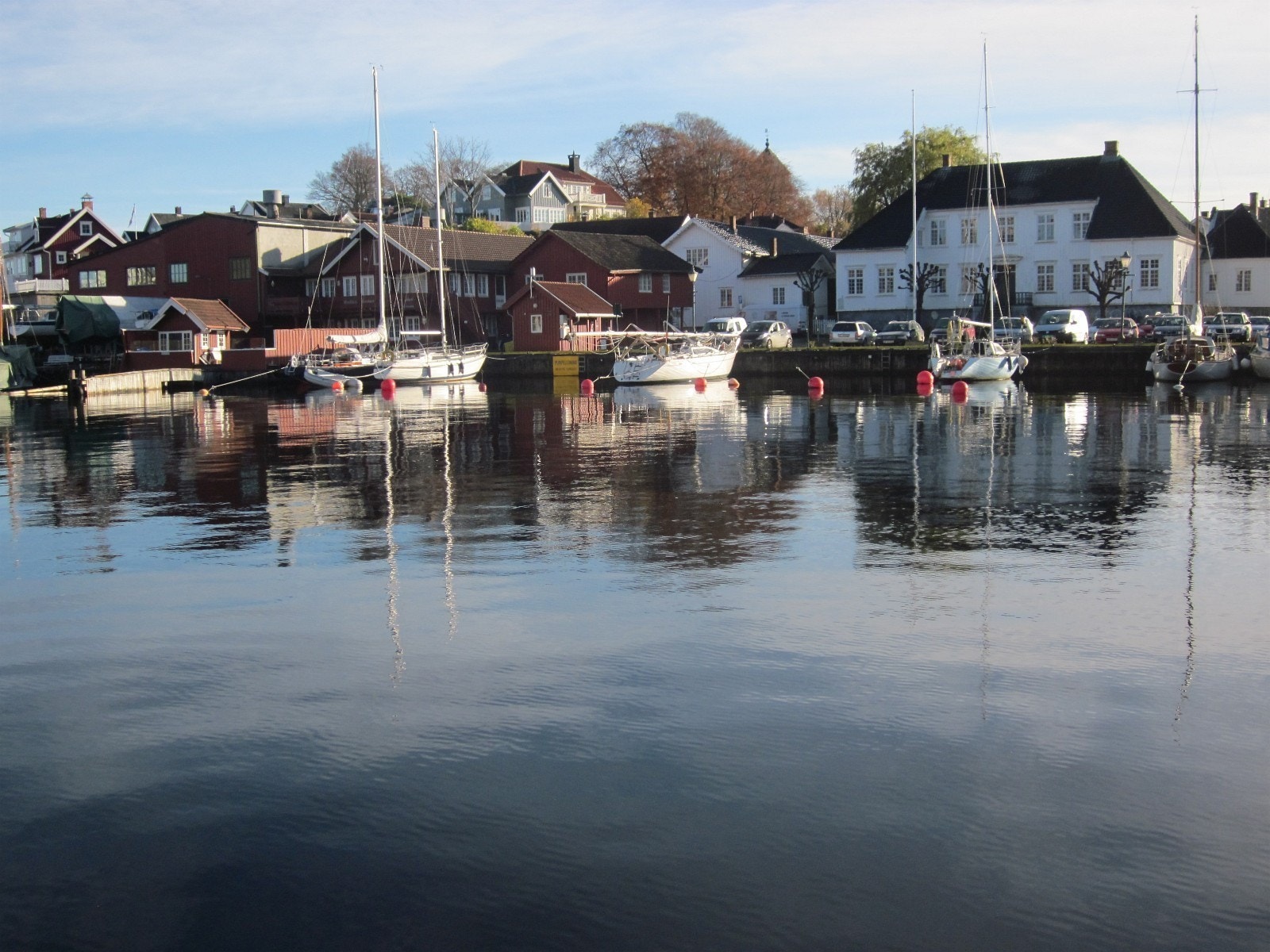 Brevik indre havn Galleribilde