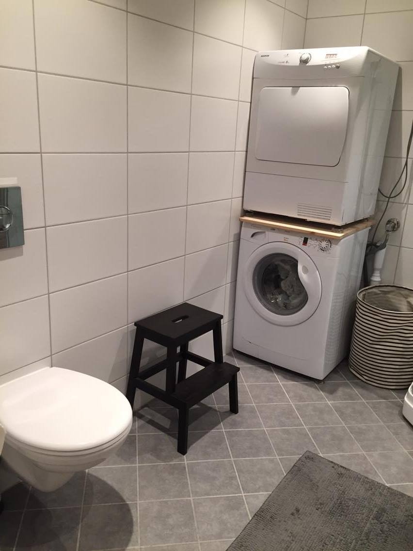 Vegghengt WC og pllass til Vask/tørk Galleribilde