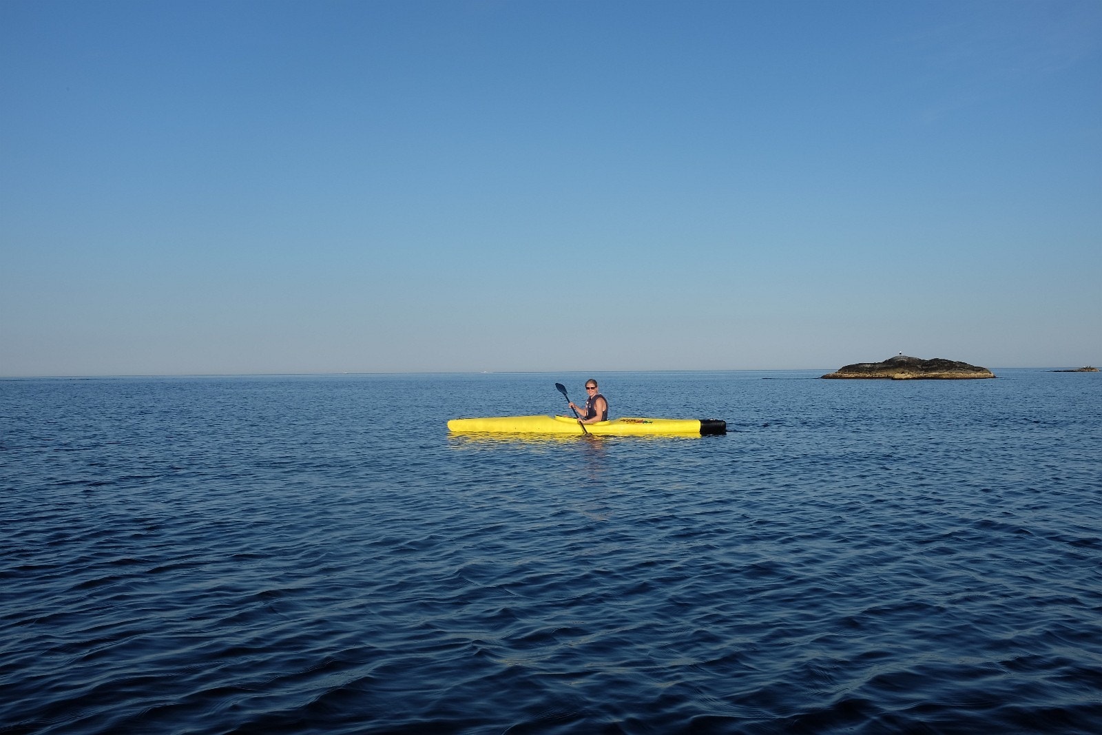 Padling i havgapet Galleribilde
