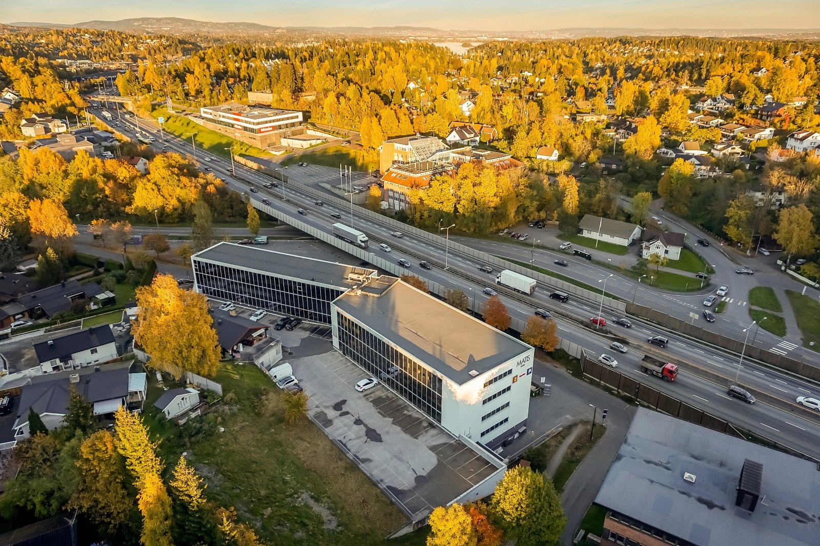 Meget profilert bygg ved E18 Galleribilde