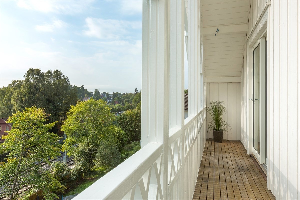 Balkong i 2. etg. Galleribilde