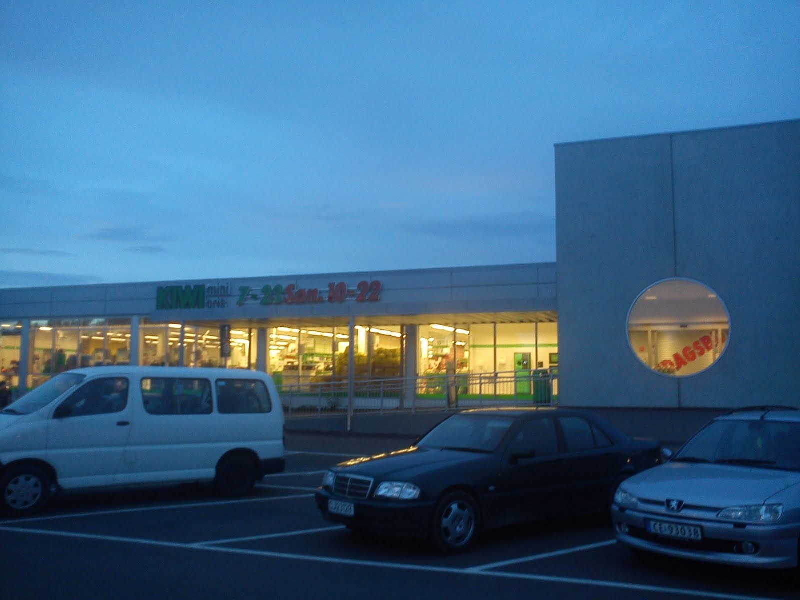 Kiwi med Søndagsåpent Galleribilde