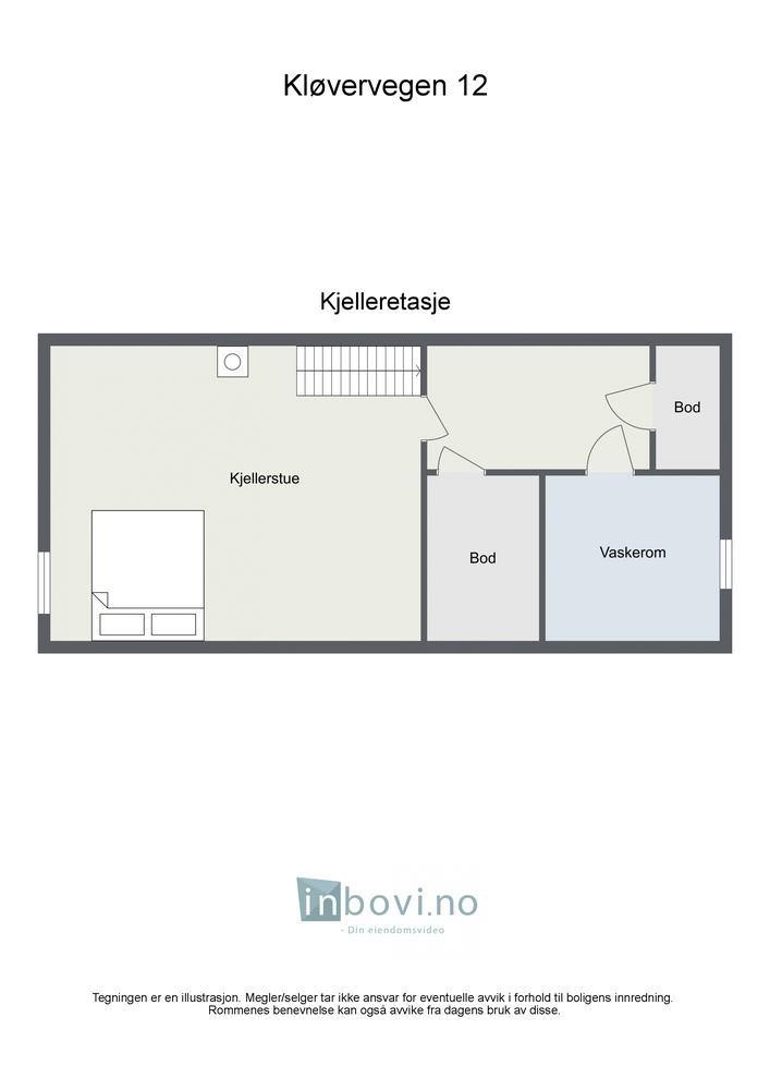 Plantegning kjeller Galleribilde