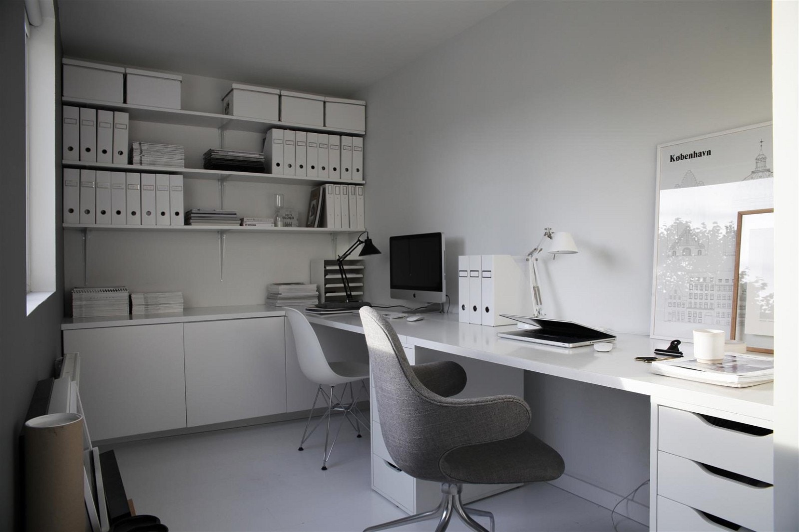 Arbeidsrommet innenfor kjøkkenet kan også være boligens 4. soverom. Galleribilde