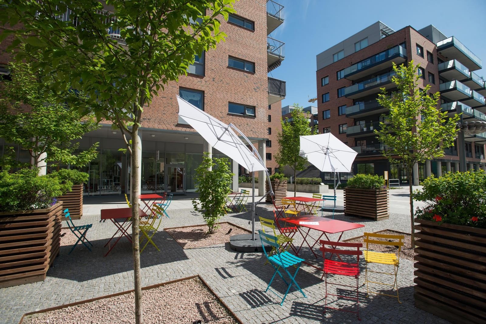 Kværnerbyen ligger like ved leiligheten. Galleribilde