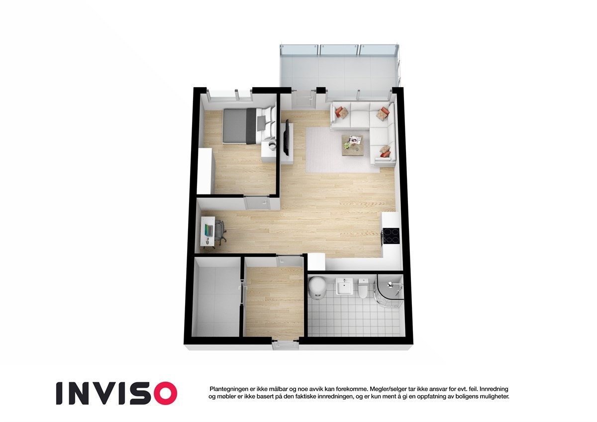 Plantegning - Hovseterveien 84 Galleribilde