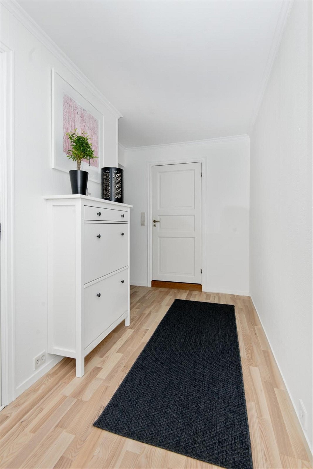 Inngangspartiet i første etasje. Galleribilde