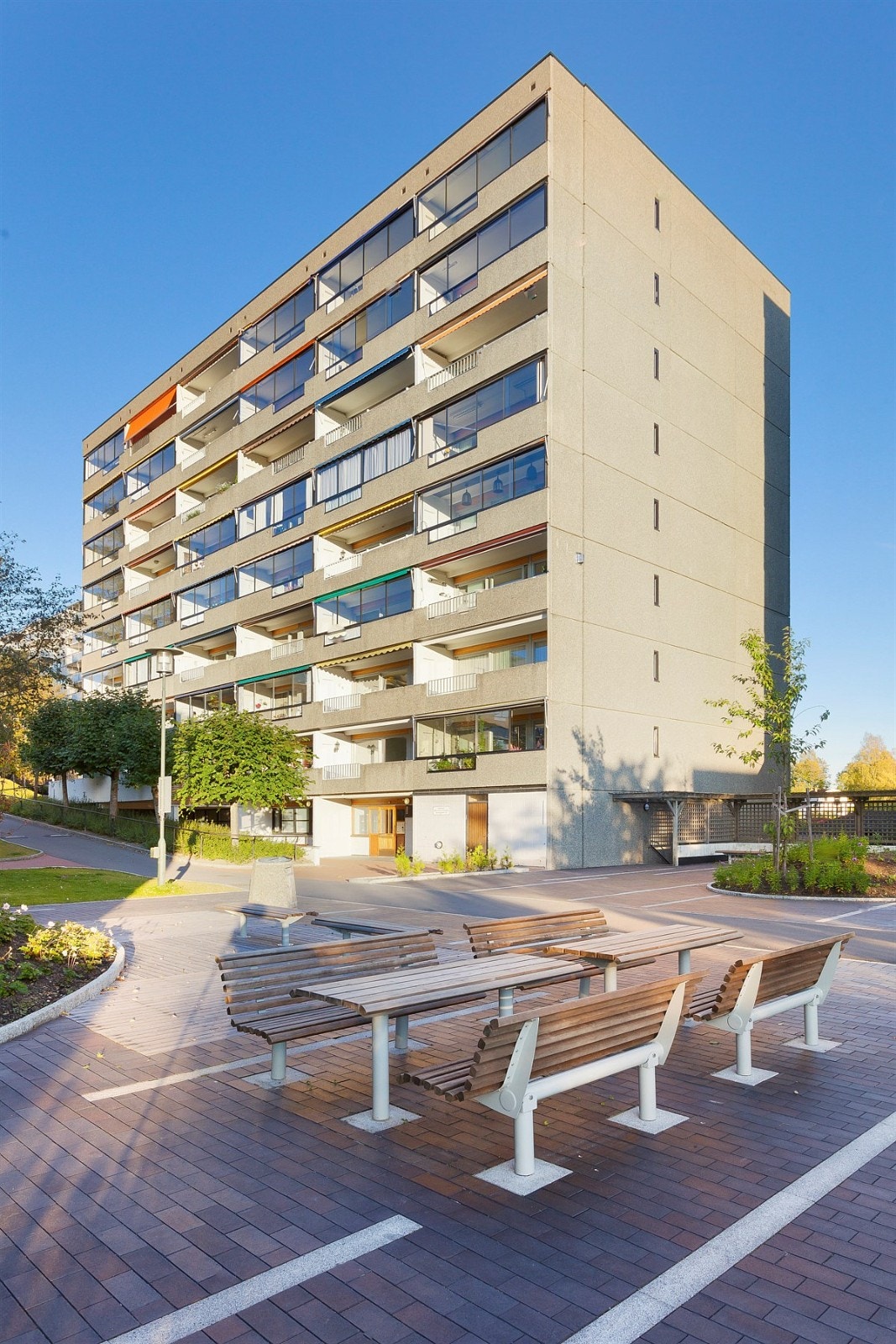 Barnevennlig og trivelig borettslag, med bilfritt friområde Galleribilde