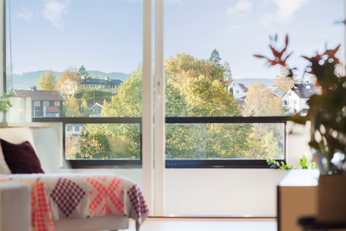 Leiligheten ble betydelig påkostet i 2014, blant annet med nytt kjøkken og bad Galleribilde