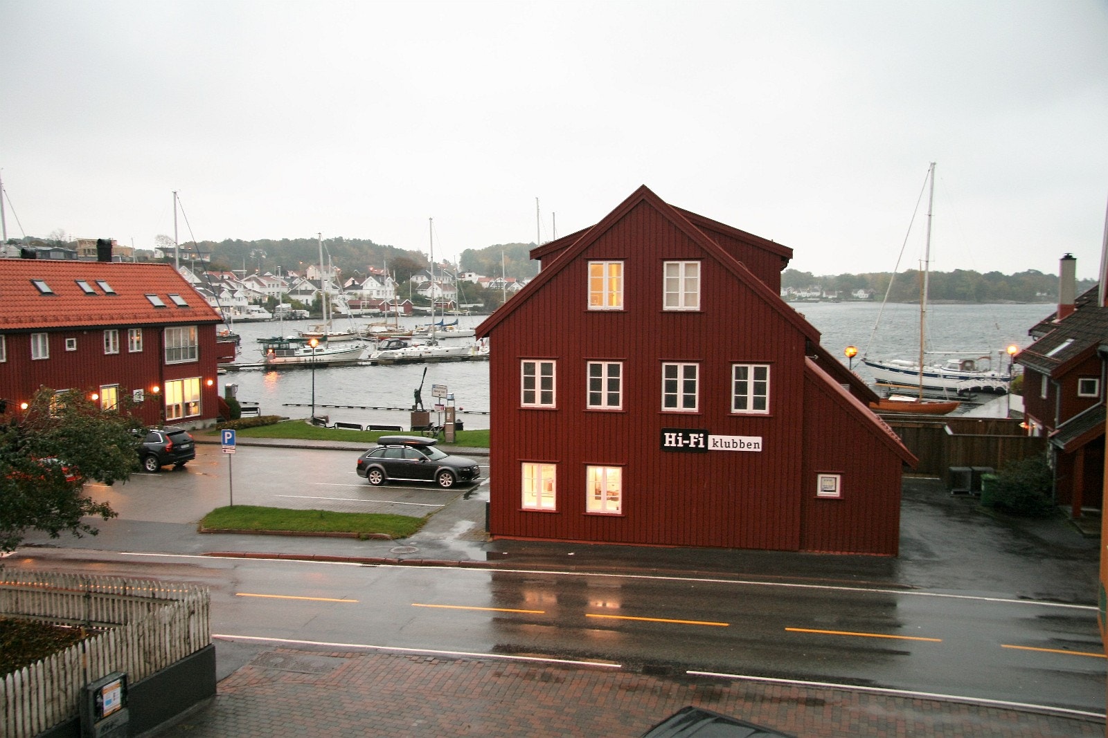 Utsikt fra Stuen Galleribilde