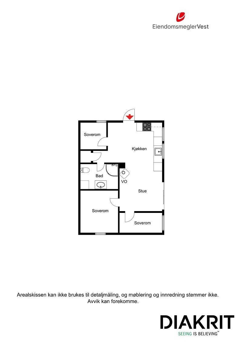 Plantegning underetasje Galleribilde