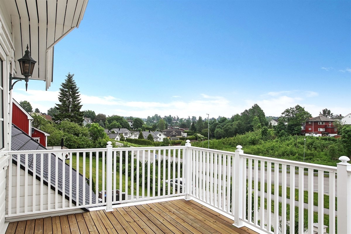 Balkongbilde fra boligens 2.etg. Galleribilde