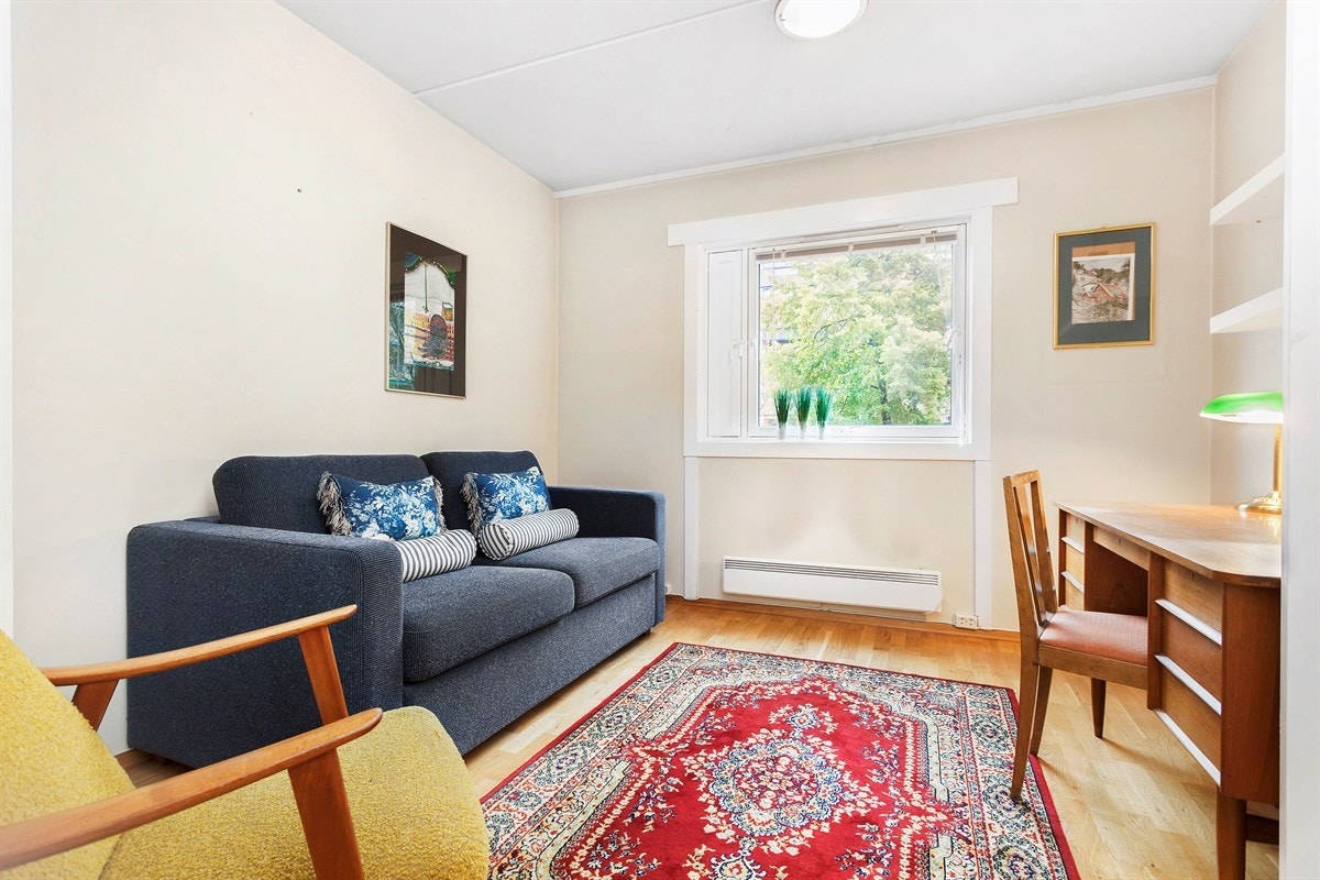 Soverom 3, benyttet som gjesteværelse /kontor. Galleribilde