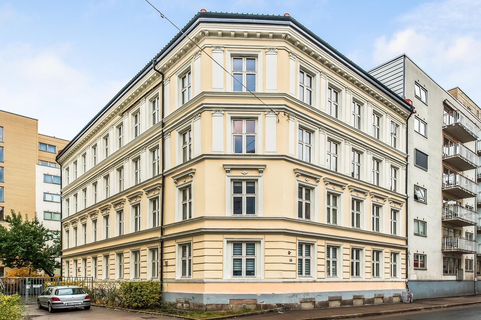 Fasade sett fra Platous gate. Galleribilde