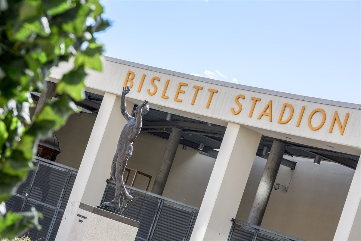 Bislett stadion et steinkast unna Galleribilde