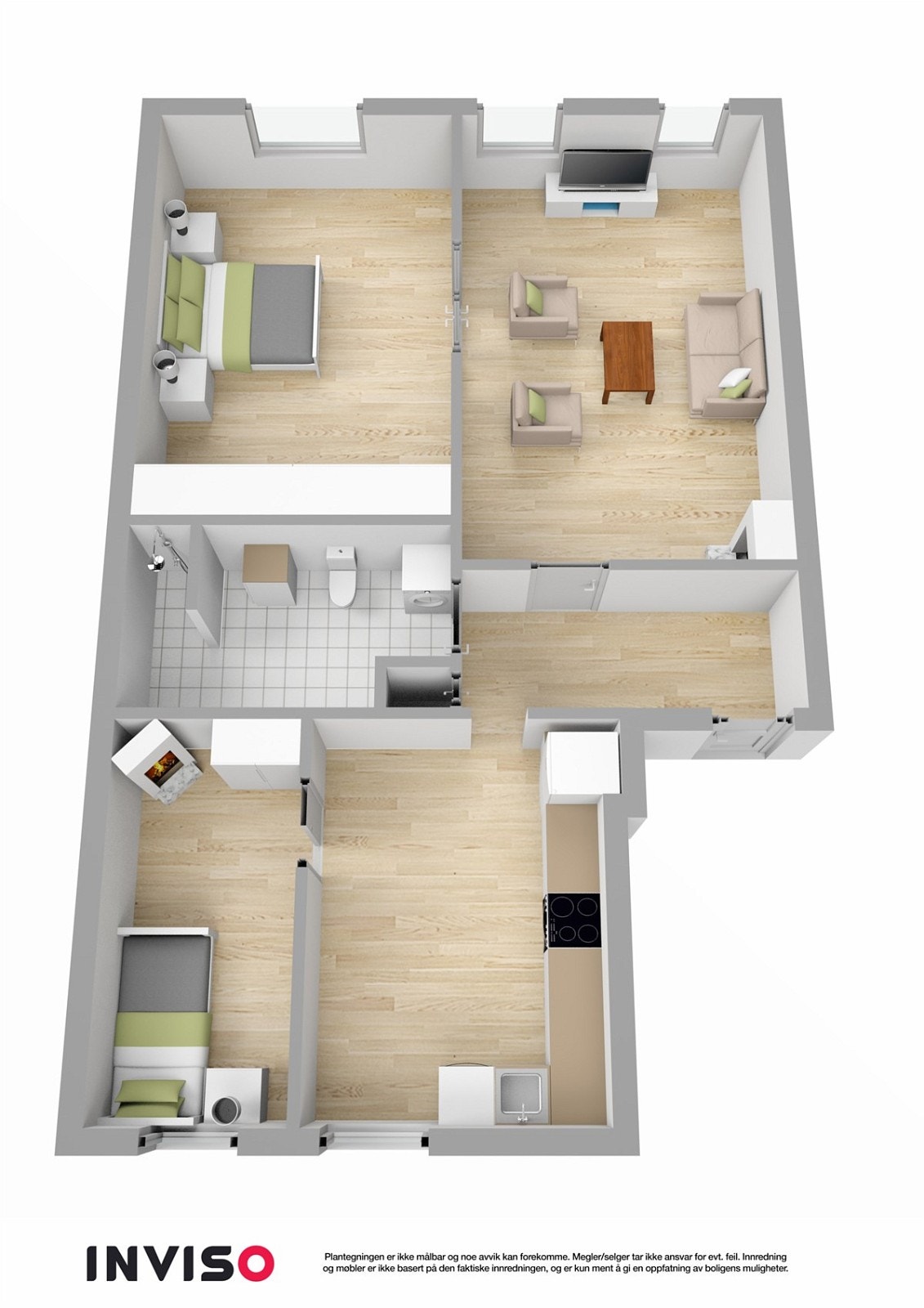 3dplan og 1 Galleribilde