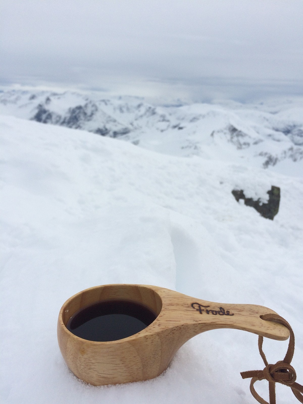 Kaffikos i fjellheimen. Galleribilde