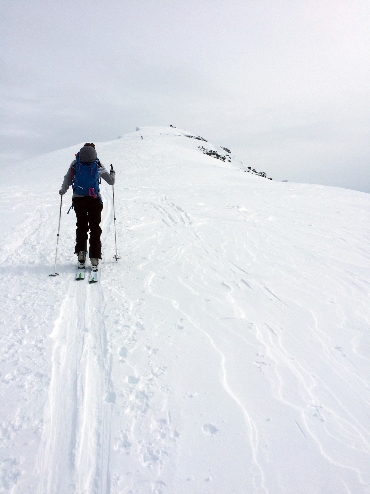 Flotte ski- og toppturar på vinterstid. Galleribilde