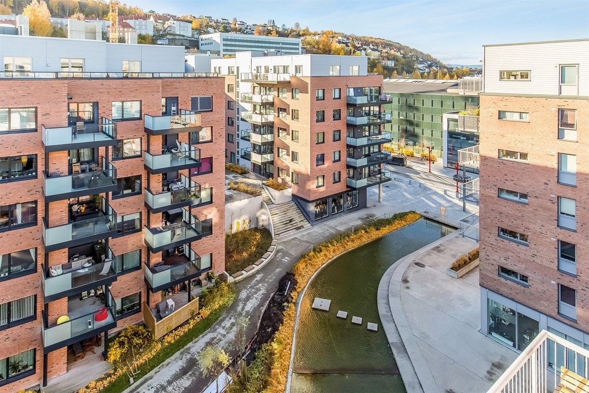 Utsikt fra leiligheten Galleribilde
