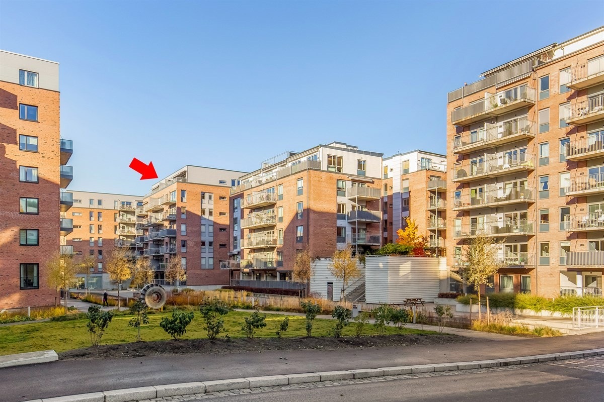 Toppleilighet med svært god beliggenhet Galleribilde