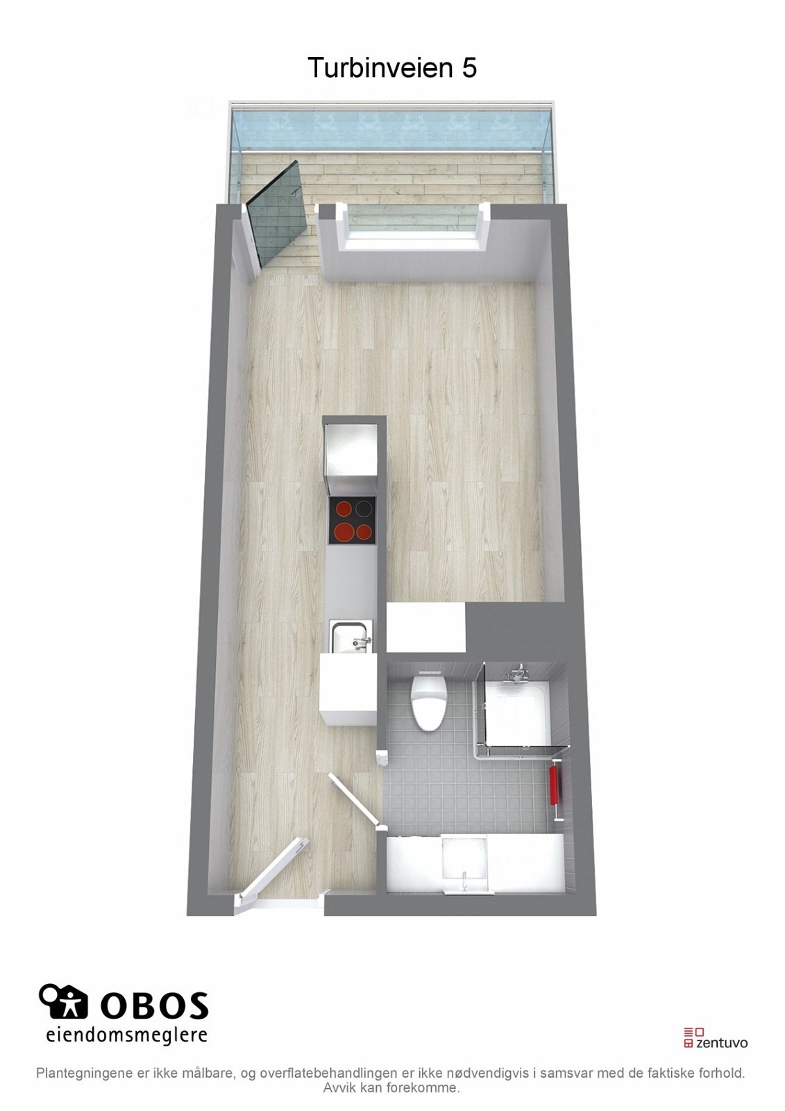 3d planskisse Galleribilde