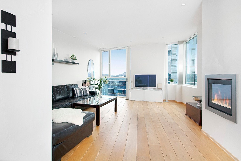 TVstue også i kjøkkendelen Galleribilde