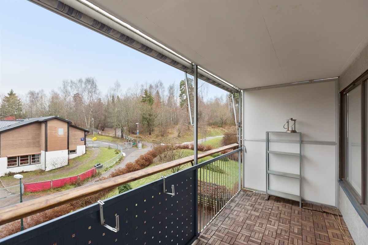 Balkong - Nordvestvendt balkong på 11 kvm Galleribilde