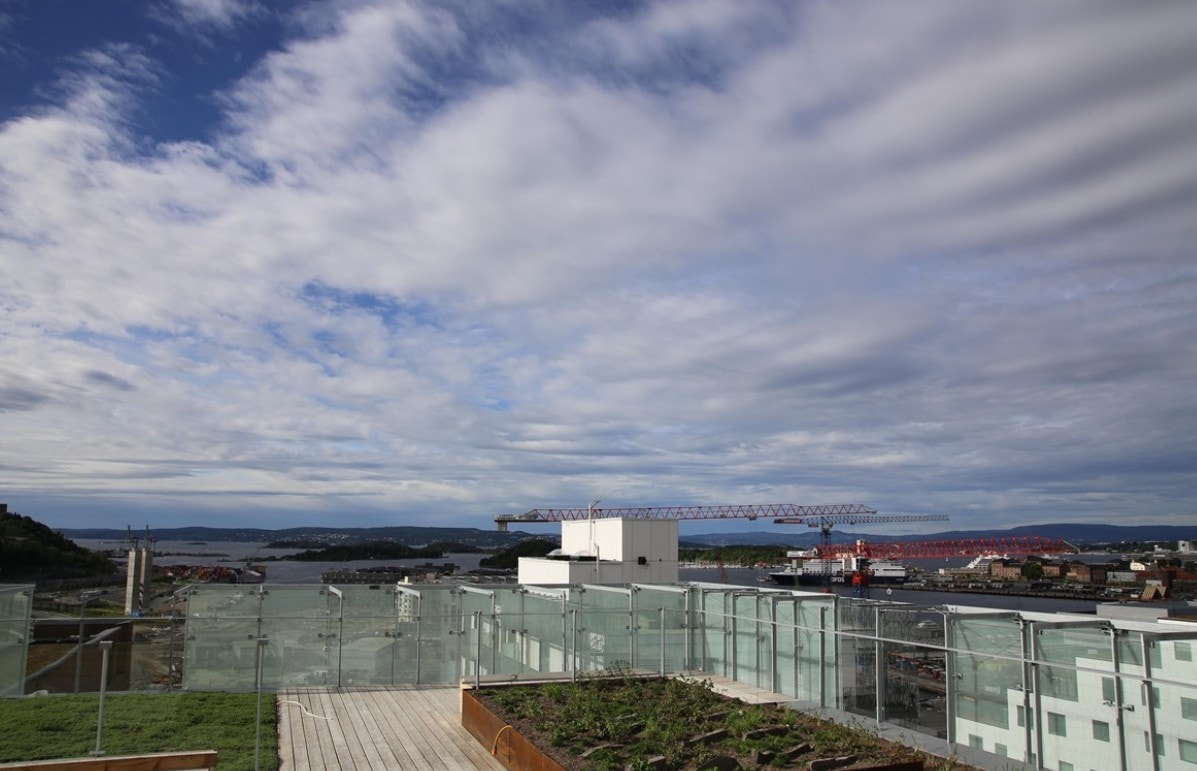 Takterrasse Galleribilde