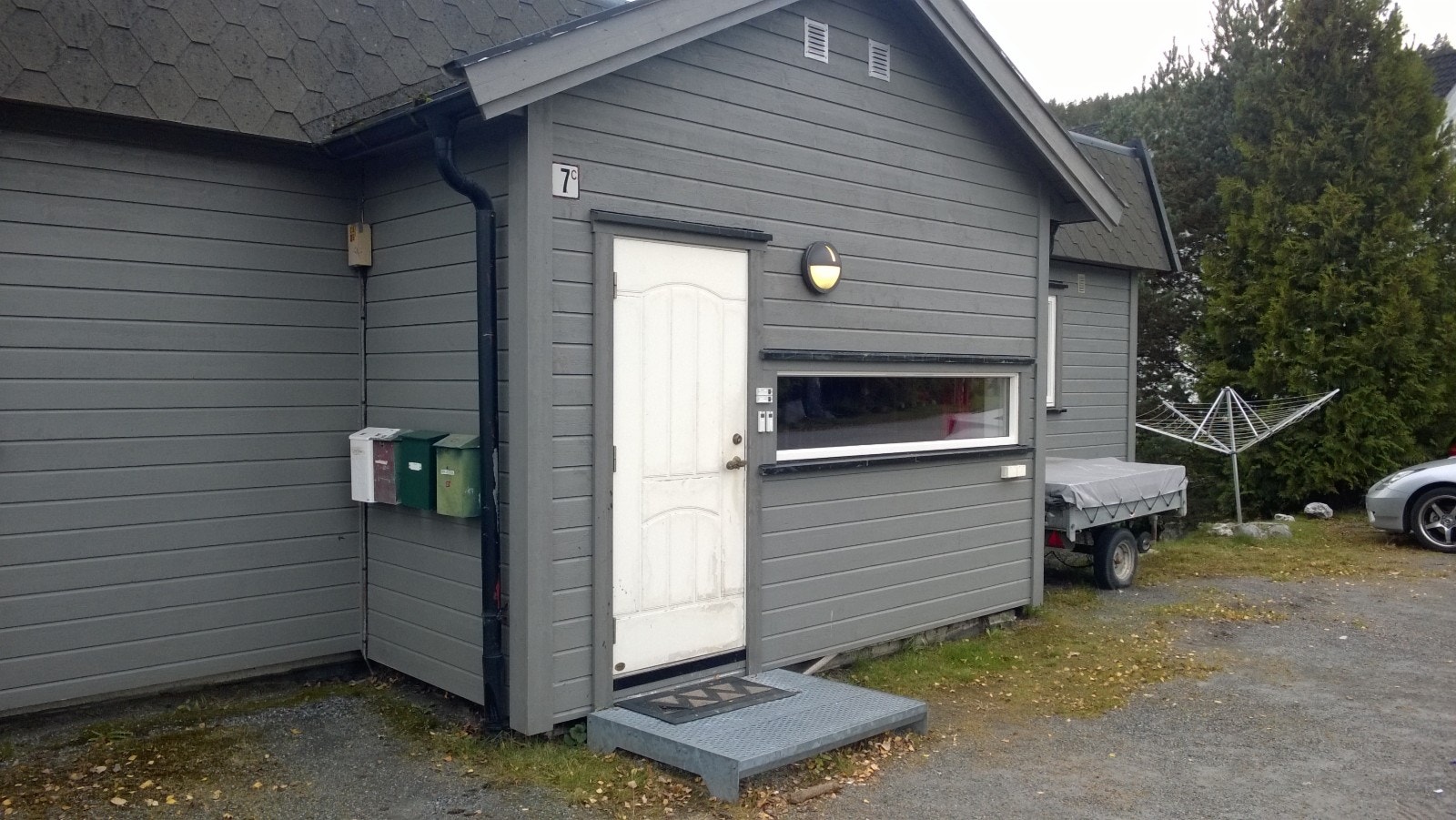 Parkeringsplass inkludert Galleribilde