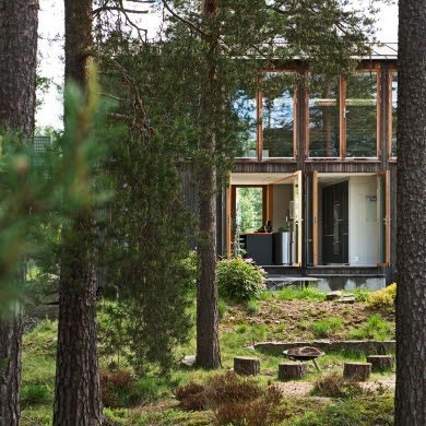 Huset fra skogen Galleribilde